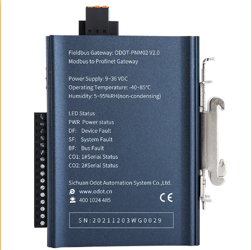 مبدل (MODBUS) مدباس به پروفینت (PROFINET) ODOT AUTOMATION